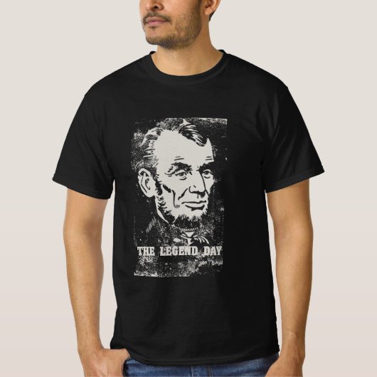 Abraham Lincoln Shirt Tシャツ (正面)