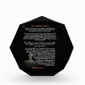 Abraham Lincoln - The Gettysburg Address フォトブロック (正面)