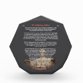 Abraham Lincoln - The Gettysburg Address フォトブロック (正面)