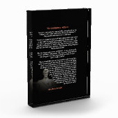 Abraham Lincoln - The Gettysburg Address フォトブロック (左)