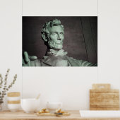 Abraham Lincoln USA American Photo Wallポスター ポスター (キッチン)