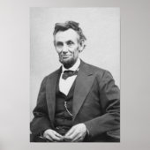 Abraham Lincoln's Last Formal Portrait ポスター (正面)
