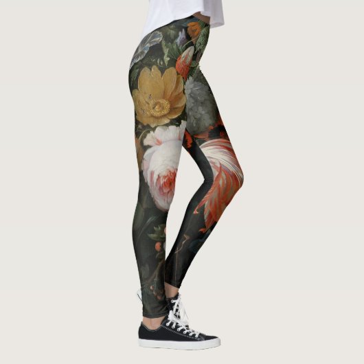 Abraham Mignon -ぶら下がった花の花束 レギンス (右)