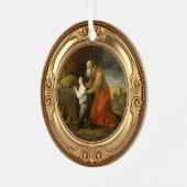 Abraham's Sacrifice Advent Jesse Tree メタルオーナメント (正面左)