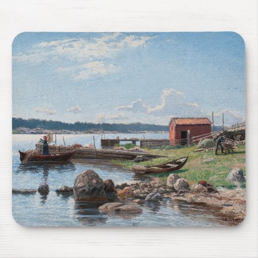 Abrahamssonの「Motif from Jutolmen」のmousepad マウスパッド (正面)