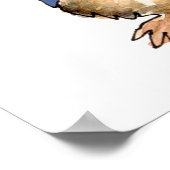 Abrahamster 17 Sec漫画のポスタープリント ポスター (角)