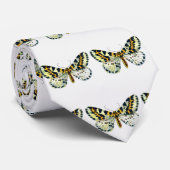 Abraxas grossulariata, The Magpie Moth Color Image ネクタイ (ロール)