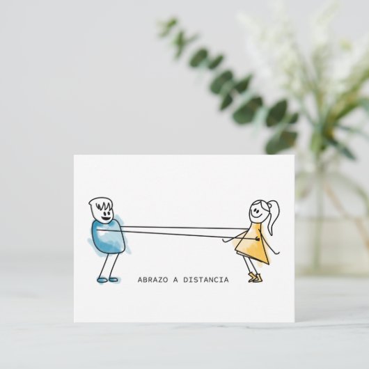 Abrazo a distancia ポストカード (スタンド正面)