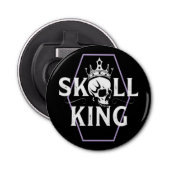 Abre botellas, diseño de calavera 栓抜き (正面)