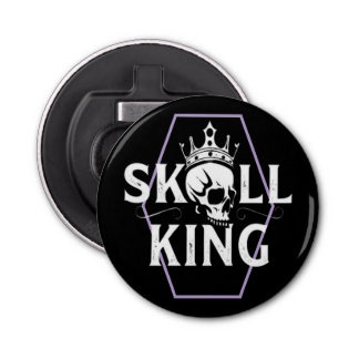 Abre botellas, diseño de calavera 栓抜き