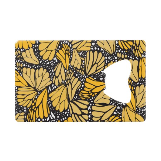 Abrebotellas acero inoxidable estampado mariposa クレジットカード栓抜き (裏面横)