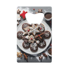 Abrebotellas de acero inoxidable navidad 1 - 001 クレジットカード栓抜き