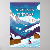 Abriès-en-Queyras : Refuge d'Hiver, Authenticité  ポスター (正面)