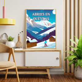 Abriès-en-Queyras : Refuge d'Hiver, Authenticité  ポスター