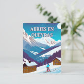 Abriès-en-Queyras : Refuge d'Hiver, Authenticité  ポストカード (スタンド正面)