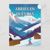 Abriès-en-Queyras : Refuge d'Hiver, Authenticité  ポストカード (正面)