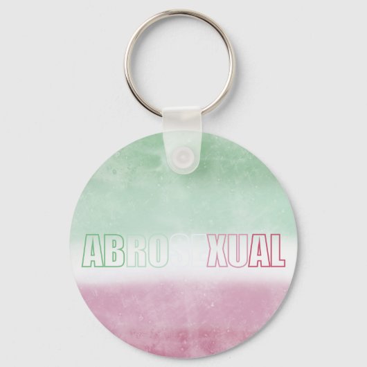 Abrosexual pride flag key ring キーホルダー (正面)