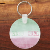 Abrosexual pride flag key ring キーホルダー (裏面)