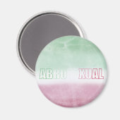 Abrosexual pride flag magnet マグネット (正面/裏面)