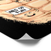 Absおもしろいエクササイズマッスル建物ボディビル1 ポスター (角)