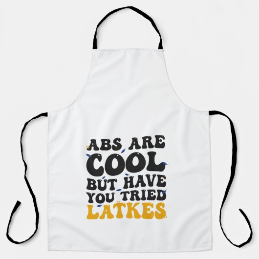 AbsはクールしかしLatkes Hanukkahを試した エプロン (正面)