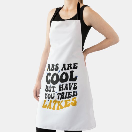 AbsはクールしかしLatkes Hanukkahを試した エプロン (インサイチュ)