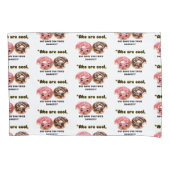 ABSはクールドーナツを試す必要がある 枕カバー (正面)