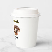 ABSはクールドーナツを試す必要がある 紙コップ (左)