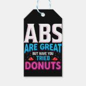 Absは素晴らしでもドーナツを試した? ギフトタグ (正面)