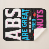 Absは素晴らしでもドーナツを試した？ シェルパブランケット (正面(横))