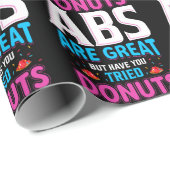 Absは素晴らしでもドーナツを試した？ ラッピングペーパー (ロールコーナー)