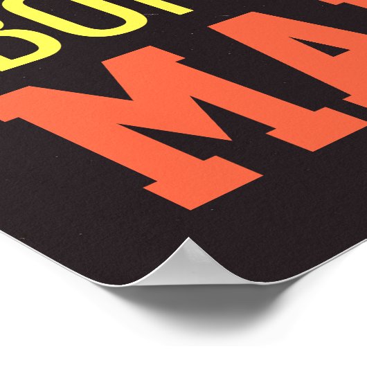 Absトレーニングやる気を起こさせるジム ポスター (角)