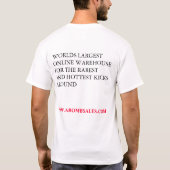 ABSワイシャツ Tシャツ (裏面)