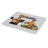 Abs Are Made in the Kitchen Chopping Board カッティングボード (角)