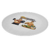 Abs Are Made in the Kitchen Chopping Board カッティングボード (角)