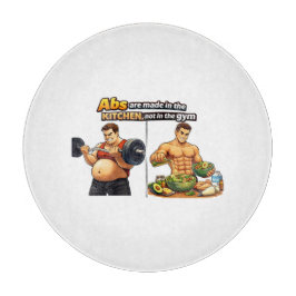 Abs Are Made in the Kitchen Chopping Board カッティングボード