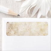 [ABS-BEI-1]ベージュ大理石スペックル ラベル (インサイチュ)