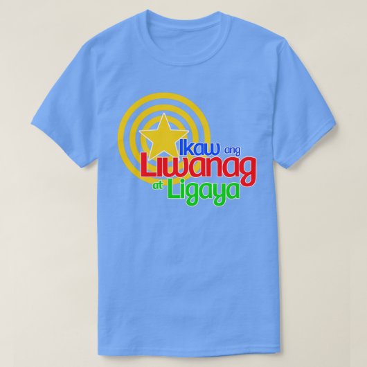 abs cbn ikaw ang liwanag at ligaya you are lig tシャツ (デザイン正面)