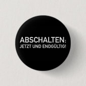 abschalten 缶バッジ (正面)