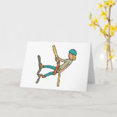 Abseiling カード (黄色い花)