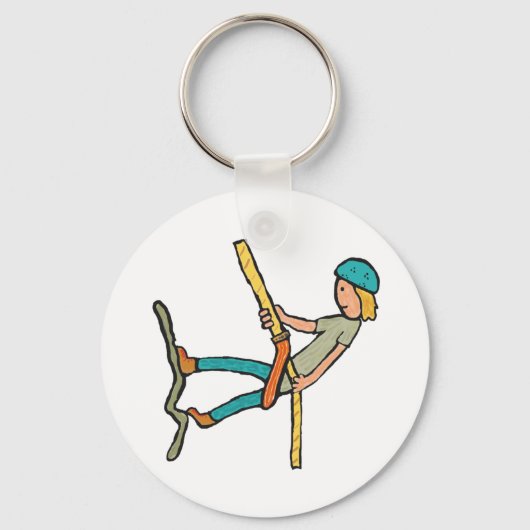 Abseiling キーホルダー (裏面)