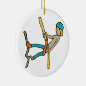 Abseiling セラミックオーナメント (右)