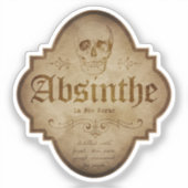 Absinthe Apothecary DC シール (正面)