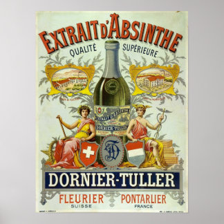 Absinthe Dornier-Tuller ポスター