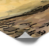 Absinthe Drinker, French Quarter ポスター (角)