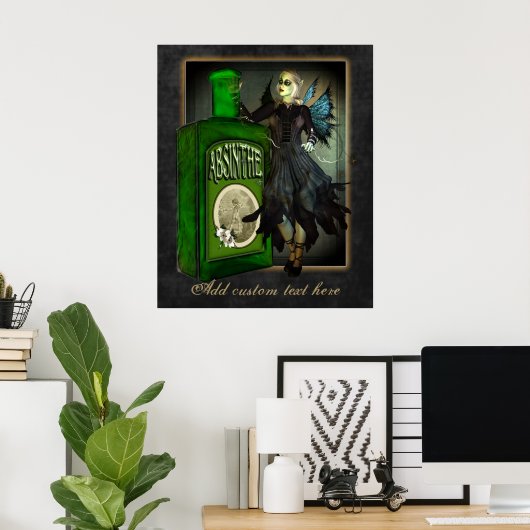 Absinthe Faerie Custom Poster ポスター (ホームオフィス)