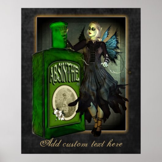Absinthe Faerie Custom Poster ポスター (正面)