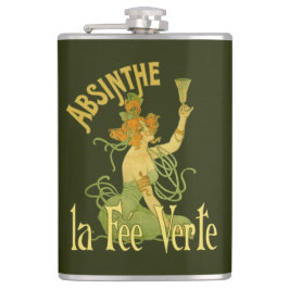 Absinthe Green Fairy La Fee Verte，ポスタースチームパンク フラスク