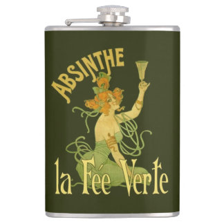 Absinthe Green Fairy La Fee Verte，ポスタースチームパンク フラスク