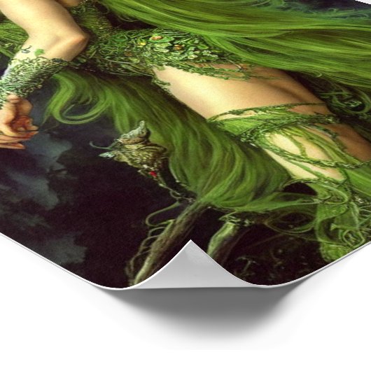 Absinthe Green Fairy  Poster ポスター (角)